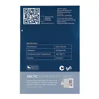 ARCTIC TP-3 compuesto disipador de calor Parche térmico