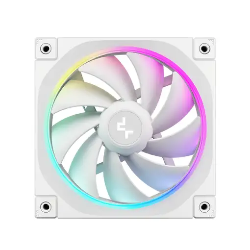 DeepCool FL12 WH Carcasa del ordenador Ventilador 12 cm Blanco 1 pieza(s)