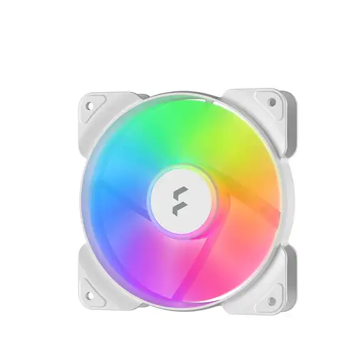 Fractal Design Aspect 12 RGB Carcasa del ordenador Ventilador 12 cm Blanco 1 pieza