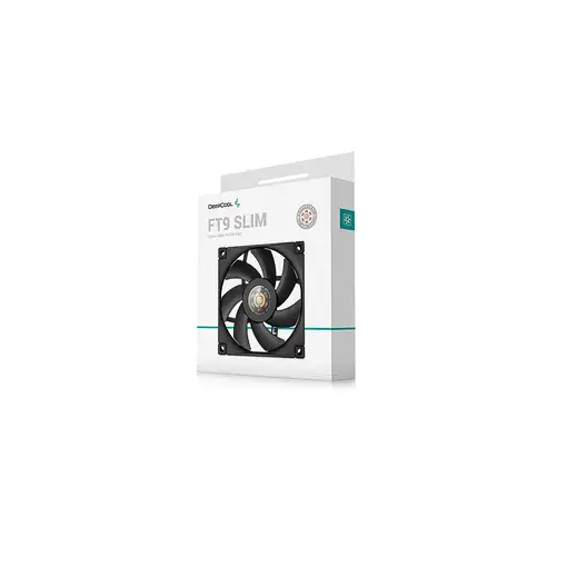 DeepCool FT9 SLIM Carcasa del ordenador Refrigerador de aire 9,2 cm Negro 1 pieza(