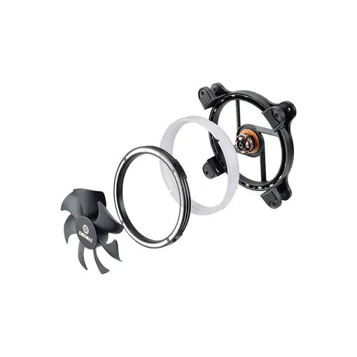 Enermax T.B.RGB AD. Carcasa del ordenador Ventilador 12 cm Negro