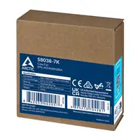 ARCTIC S8038-7K Procesador Ventilador 8 cm Negro 1 pieza(s)