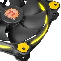 Thermaltake Riing 14 Carcasa del ordenador Ventilador 14 cm Negro, Amarillo