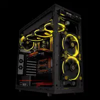 Thermaltake Riing 14 Carcasa del ordenador Ventilador 14 cm Negro, Amarillo