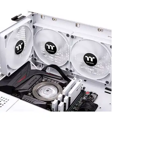 Thermaltake CT140 PC Carcasa del ordenador Ventilador 14 cm Blanco 2 pieza(s)