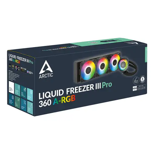 ARCTIC Liquid Freezer III Pro 360 A-RGB Procesador Kit de refrigeración líquida 12
