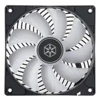 Silverstone Penetrator Carcasa del ordenador Refrigerador de aire 12 cm Negro 1 pi