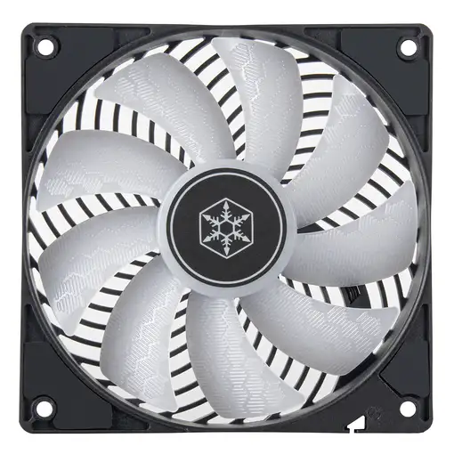Silverstone Penetrator Carcasa del ordenador Refrigerador de aire 12 cm Negro 1 pi