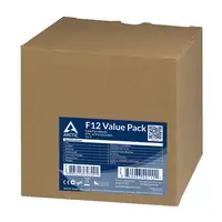 ARCTIC F12 Carcasa del ordenador Ventilador 12 cm Negro 5 pieza(s)