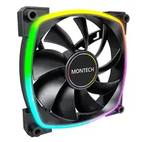 Montech AX140 PWM Carcasa del ordenador Ventilador 14 cm Negro 1 pieza(s)