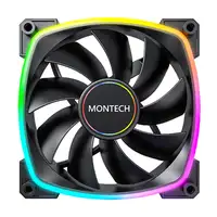 Montech AX140 PWM Carcasa del ordenador Ventilador 14 cm Negro 1 pieza(s)