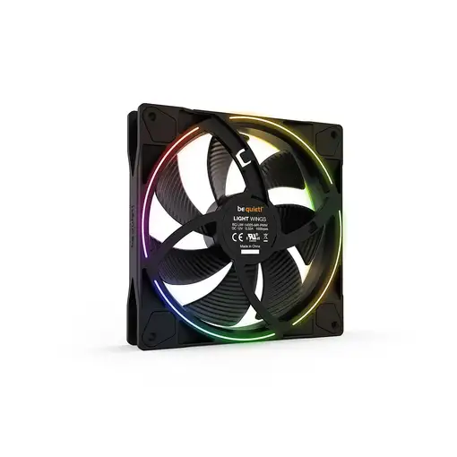be quiet! Light Wings | 140mm PWM Carcasa del ordenador Ventilador 14 cm Negro 1 p