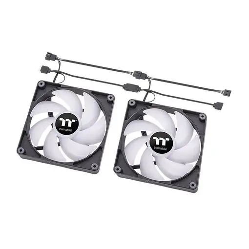 Thermaltake TT CT140 ARGB Sync PC Carcasa del ordenador Ventilador Negro 2 pieza(s