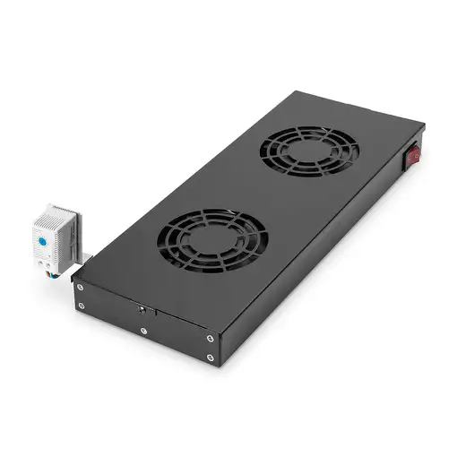 Digitus Unidad de ventilador de techo para una instalación variable de 483 mm (19"