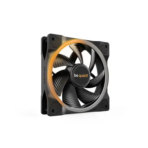 be quiet! Light Wings | 120mm PWM Carcasa del ordenador Ventilador 12 cm Negro 1 p