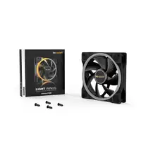 be quiet! Light Wings | 120mm PWM Carcasa del ordenador Ventilador 12 cm Negro 1 p