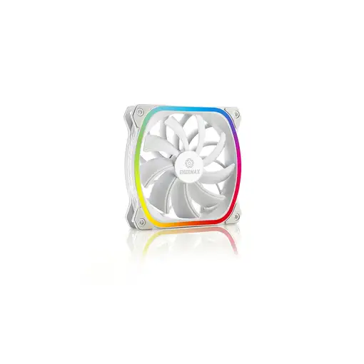 Enermax SquA RGB White Carcasa del ordenador Ventilador 12 cm Blanco