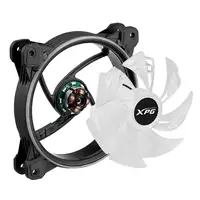 XPG HURRICANE 120 ARGB PWM Placa base Ventilador 12 cm Negro 1 pieza(s)