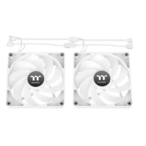 Thermaltake CT120 Reverse ARGB Carcasa del ordenador Ventilador 12 cm Blanco 2 pie