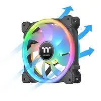 Thermaltake SWAFAN 12 RGB Carcasa del ordenador Ventilador 12 cm Negro 3 pieza(s)