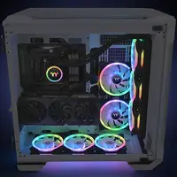 Thermaltake SWAFAN 12 RGB Carcasa del ordenador Ventilador 12 cm Negro 3 pieza(s)