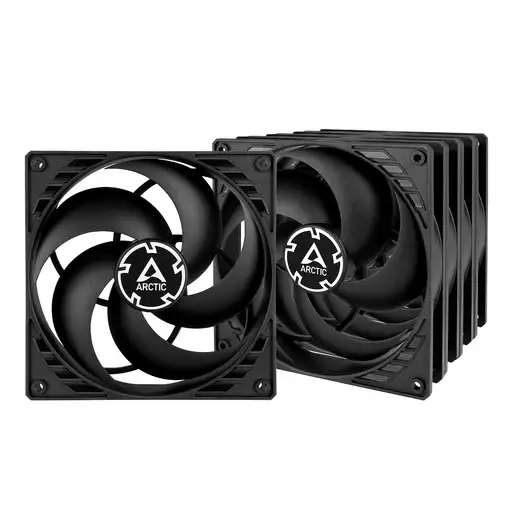 ARCTIC P14 PWM PST Value Pack Carcasa del ordenador Ventilador 14 cm Negro 5 pieza