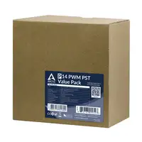 ARCTIC P14 PWM PST Value Pack Carcasa del ordenador Ventilador 14 cm Negro 5 pieza