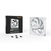 be quiet! Pure Wings 3 120mm PWM White Carcasa del ordenador Ventilador 12 cm Blan