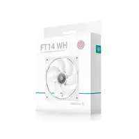 DeepCool FT14 WH Carcasa del ordenador Ventilador 14 cm Blanco 1 pieza(s)