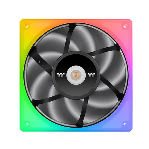 Thermaltake TOUGHFAN 12 RGB Carcasa del ordenador Ventilador 12 cm Blanco 3 pieza(