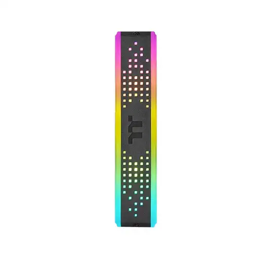 Thermaltake TOUGHFAN 12 RGB Carcasa del ordenador Ventilador 12 cm Blanco 3 pieza(