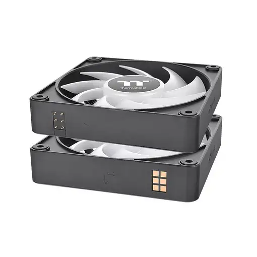 Thermaltake CT120 EX ARGB Carcasa del ordenador Ventilador 12 cm Negro, Blanco 3 p