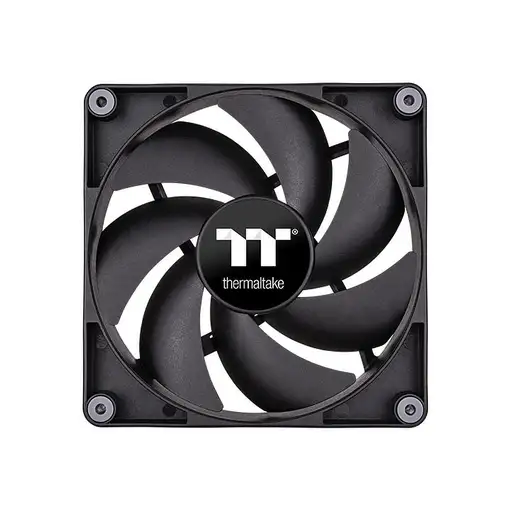 Thermaltake TT CT120 PC Carcasa del ordenador Ventilador Negro 2 pieza(s)
