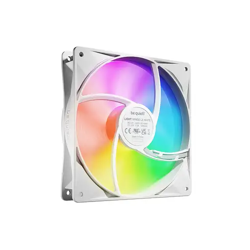 be quiet! LIGHT WINGS LX 140mm PWM 3-Pack White Carcasa del ordenador Ventilador 1