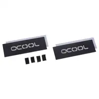 Alphacool HDX - M.2 SSD M01 M.2 NVMe SSD Disipador térmico/Radiador Negro