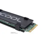 Alphacool HDX - M.2 SSD M01 M.2 NVMe SSD Disipador térmico/Radiador Negro