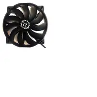 Thermaltake Pure 20 Carcasa del ordenador Ventilador 20 cm Negro