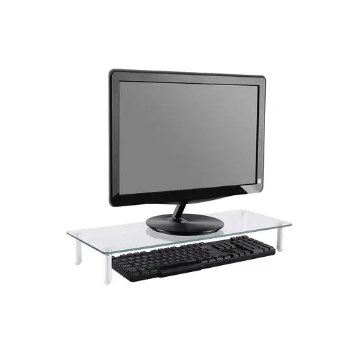Equip Soporte de cristal para monitor de sobremesa