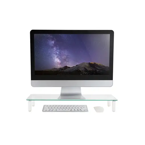 Equip Soporte de cristal para monitor de sobremesa