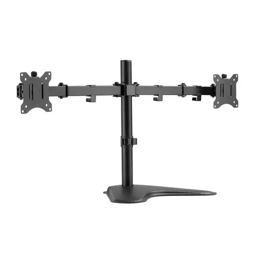Equip Soporte de sobremesa económico para dos monitores de 17"-32