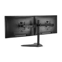 Equip Soporte de sobremesa económico para dos monitores de 17"-32