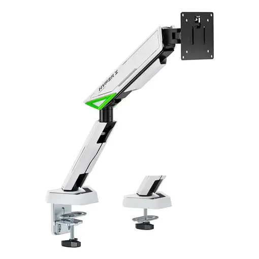 AISENS DT49TSR-343 soporte para monitor 124,5 cm (49") Escritorio Negro, Blanco