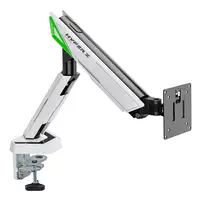 AISENS DT49TSR-343 soporte para monitor 124,5 cm (49") Escritorio Negro, Blanco