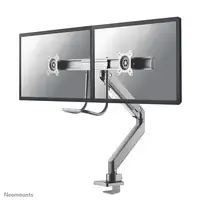 Neomounts NM-D775DXSILVER Brazo de monitor 10-32" - resorte de gas - Topfix - Tope