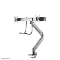 Neomounts NM-D775DXSILVER Brazo de monitor 10-32" - resorte de gas - Topfix - Tope