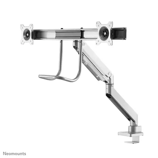 Neomounts NM-D775DXSILVER Brazo de monitor 10-32" - resorte de gas - Topfix - Tope