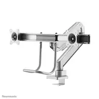 Neomounts NM-D775DXSILVER Brazo de monitor 10-32" - resorte de gas - Topfix - Tope