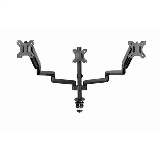 Gembird MA-DA3-01 soporte para monitor 68,6 cm (27") Escritorio Negro