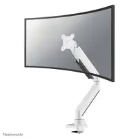 Neomounts NM-D775WHITEPLUS Brazo de monitor 10-49" - resorte de gas - Topfix - Top