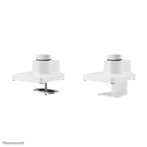 Neomounts NM-D775WHITEPLUS Brazo de monitor 10-49" - resorte de gas - Topfix - Top